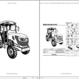 Kubota Tractor M5101NC EC Spare Parts Catalog EN PT (1)