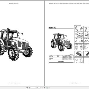 Kubota Tractor M5111HC EC Spare Parts Catalog EN PT (1)