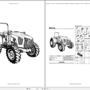 Kubota Tractor M5112L ITA Spare Parts Catalog EN PT (1)