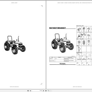 Kubota Tractor M5400DT Spare Parts Catalog EN ES (1)