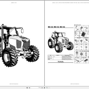 Kubota Tractor M6 142 Spare Parts Catalog EN ES (1)