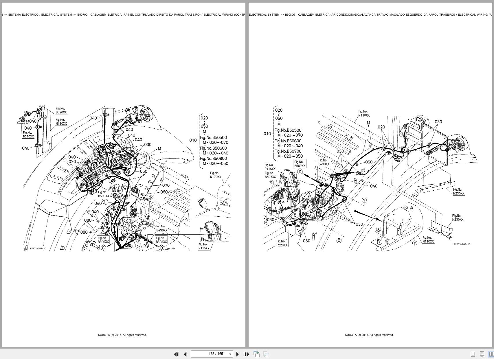 Kubota Tractor M6 142 Spare Parts Catalog EN PT (2)