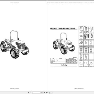Kubota Tractor M7040DTHNB NEC Spare Parts Catalog EN ES (1)