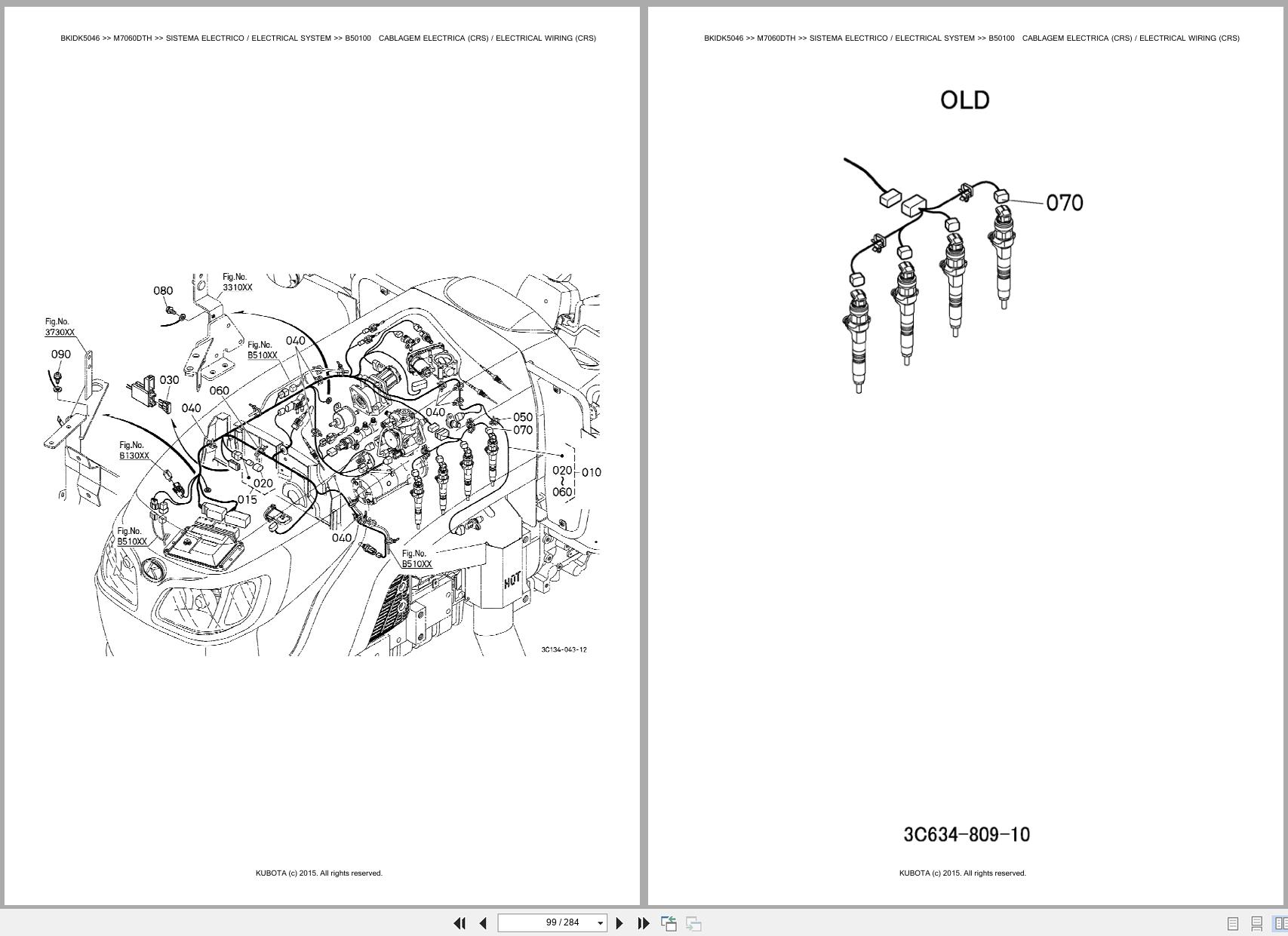 Kubota Tractor M7060DTH Spare Parts Catalog EN PT (2)