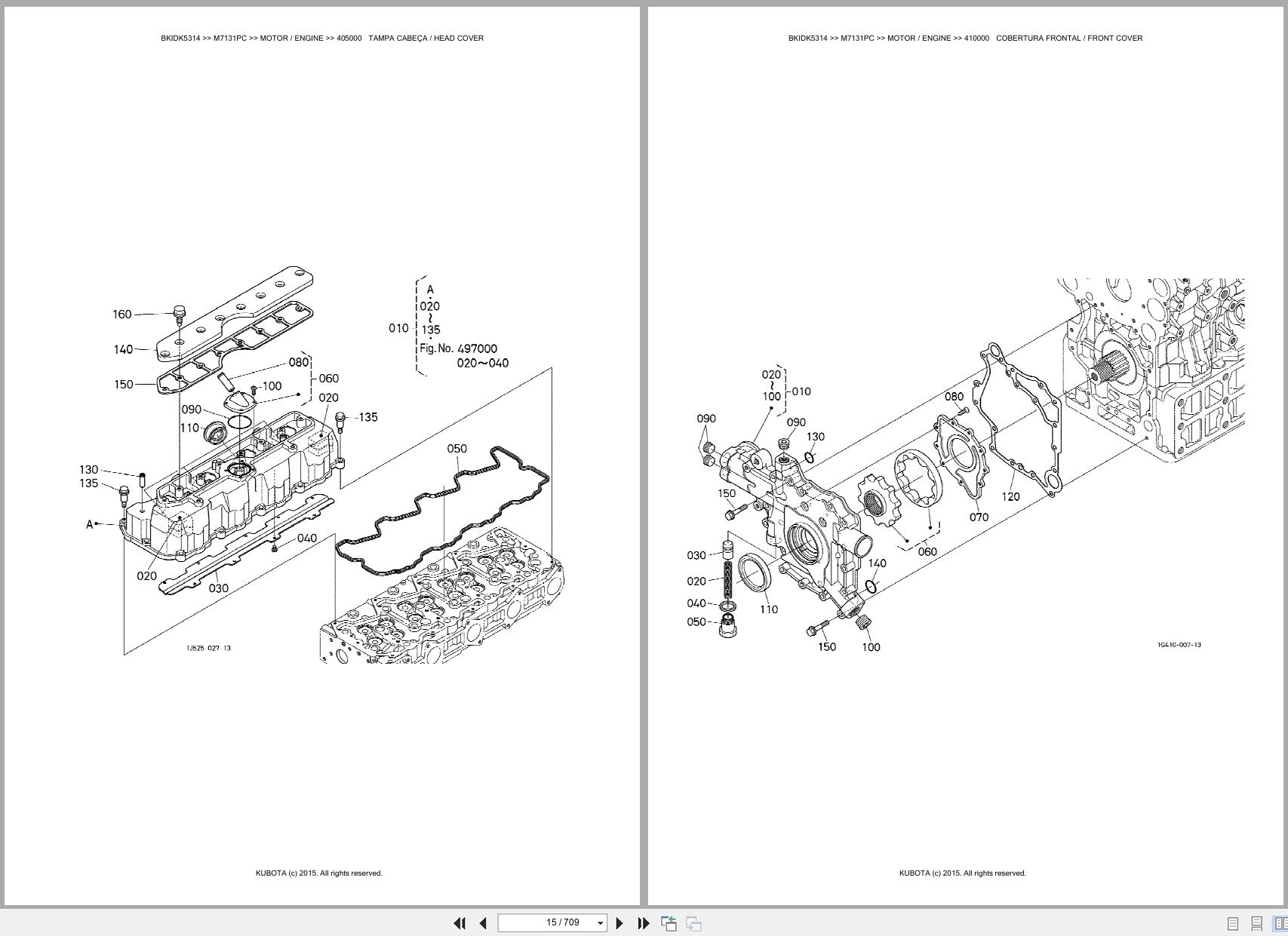 Kubota Tractor M7131PC Spare Parts Catalog EN PT (3)