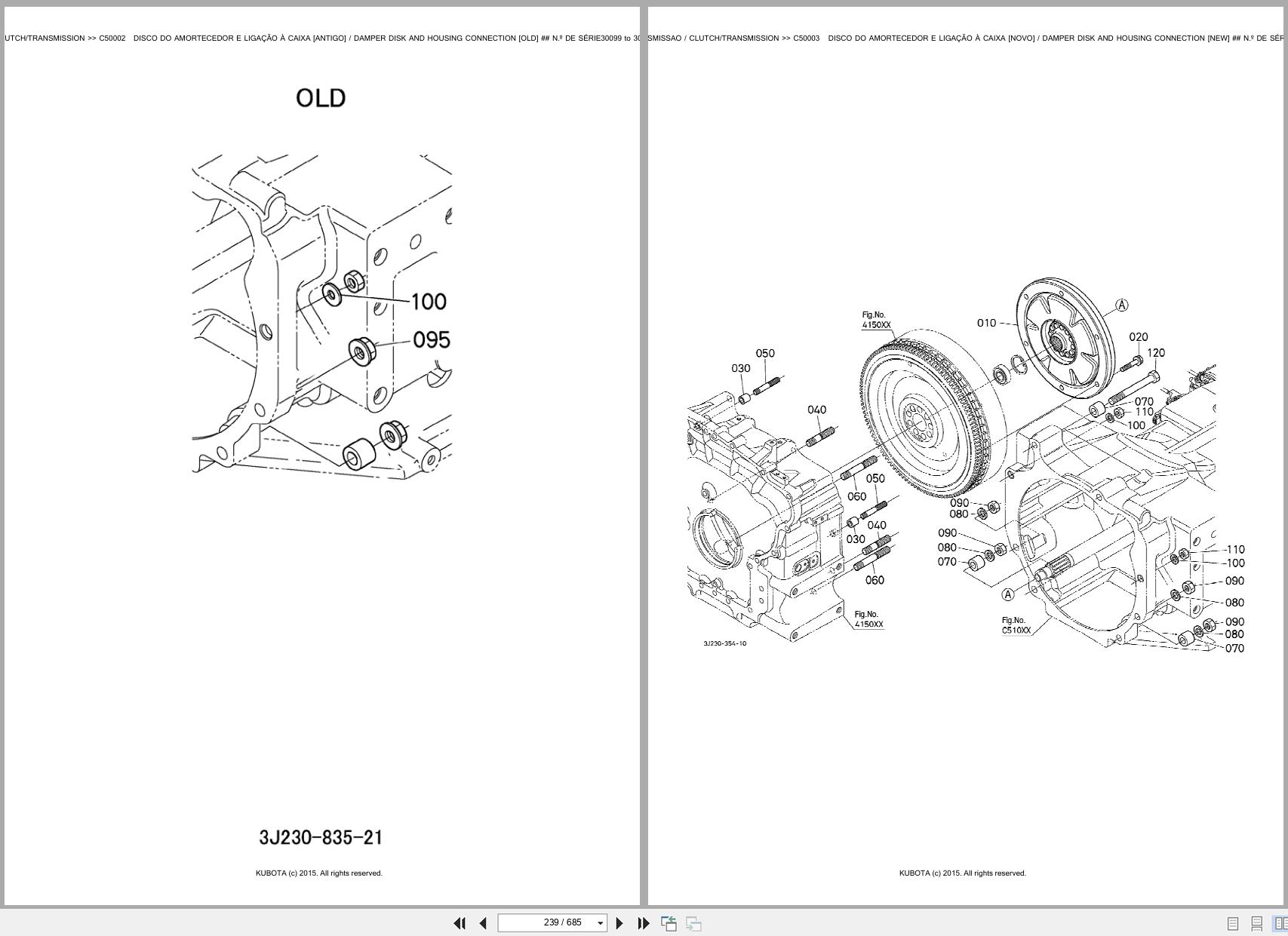 Kubota Tractor M7131SC Spare Parts Catalog EN PT (2)