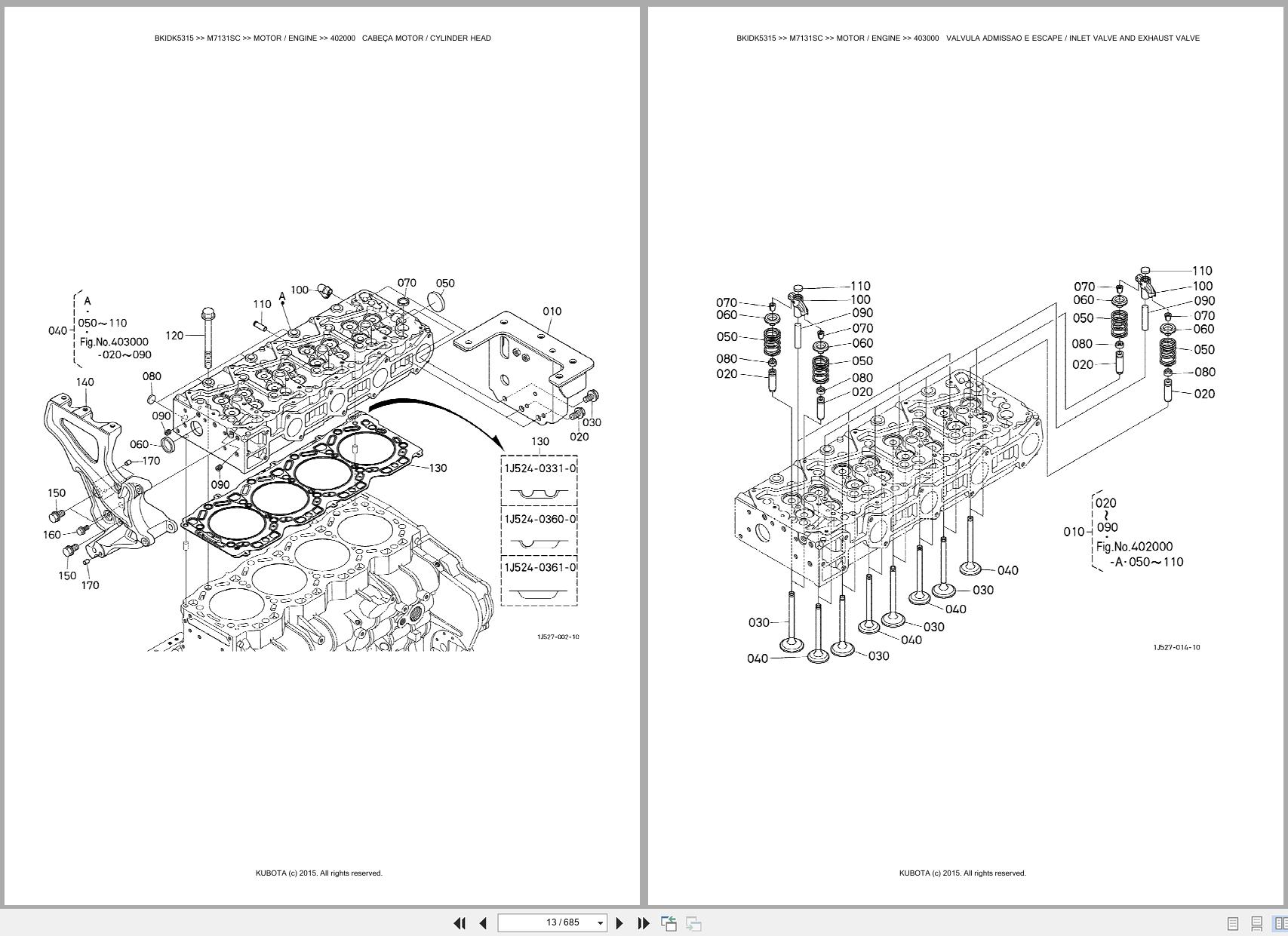Kubota Tractor M7131SC Spare Parts Catalog EN PT (3)