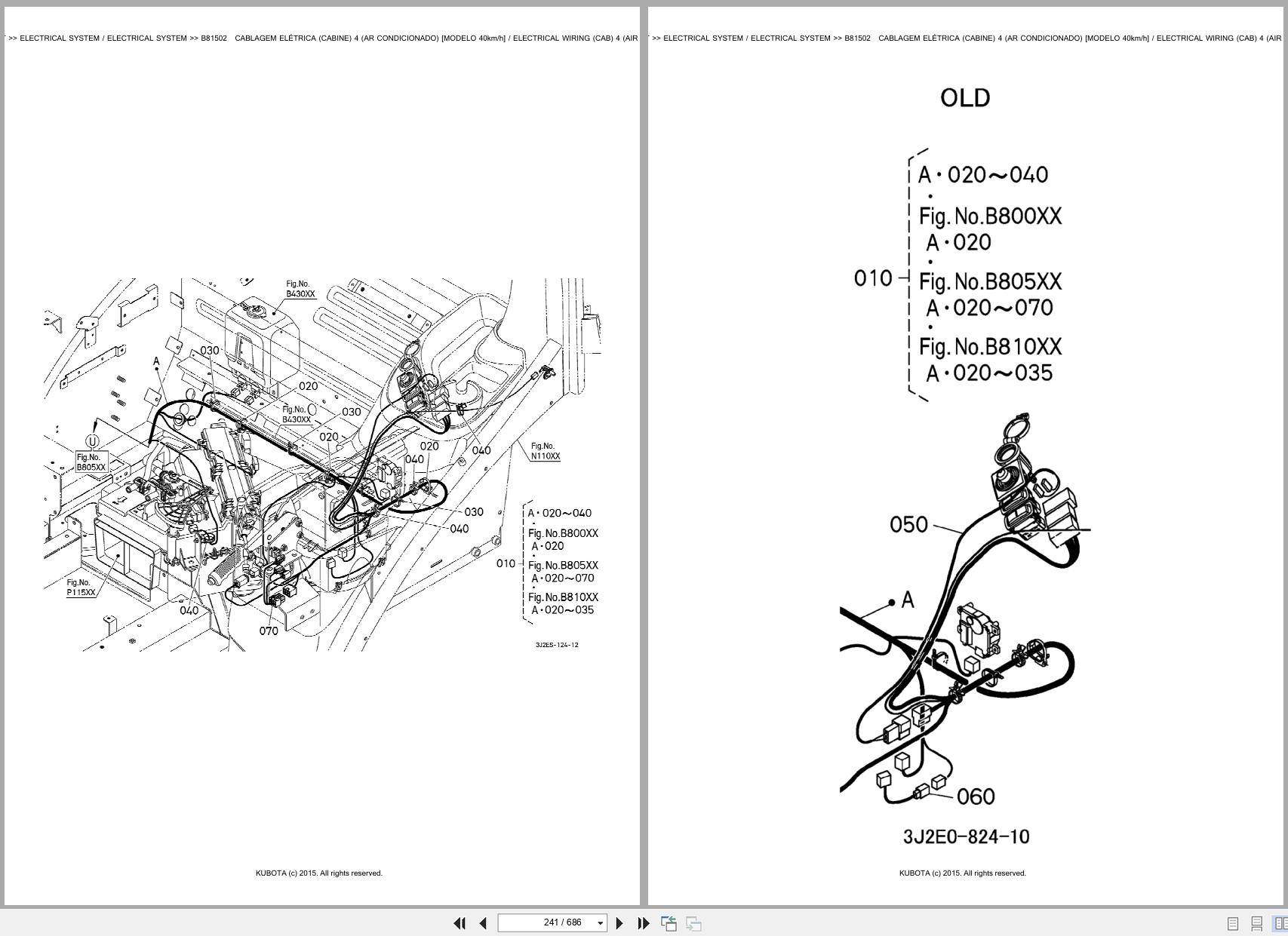 Kubota Tractor M7152P M7152KVT Spare Parts Catalog EN PT (2)