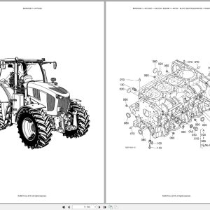 Kubota Tractor M7152SC Spare Parts Catalog EN PT (1)