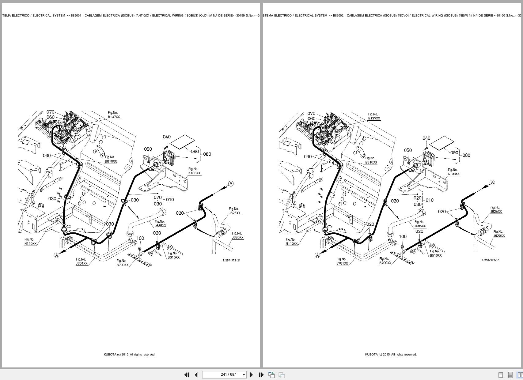 Kubota Tractor M7171P Spare Parts Catalog EN PT (2)