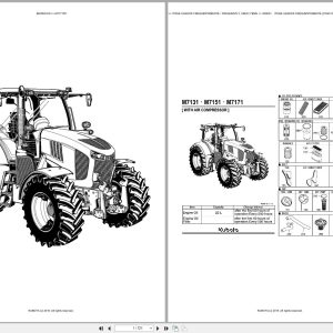 Kubota Tractor M7171PC Spare Parts Catalog EN PT (1)