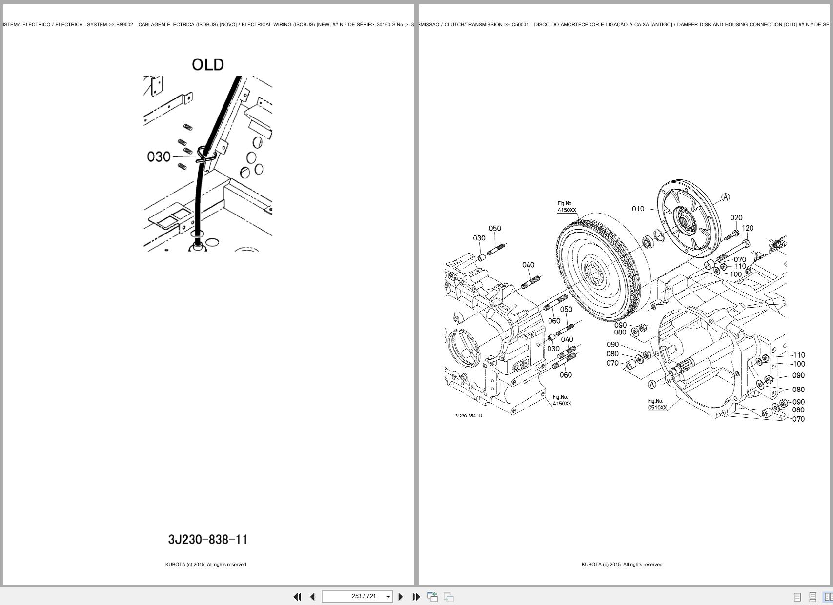 Kubota Tractor M7171PC Spare Parts Catalog EN PT (2)