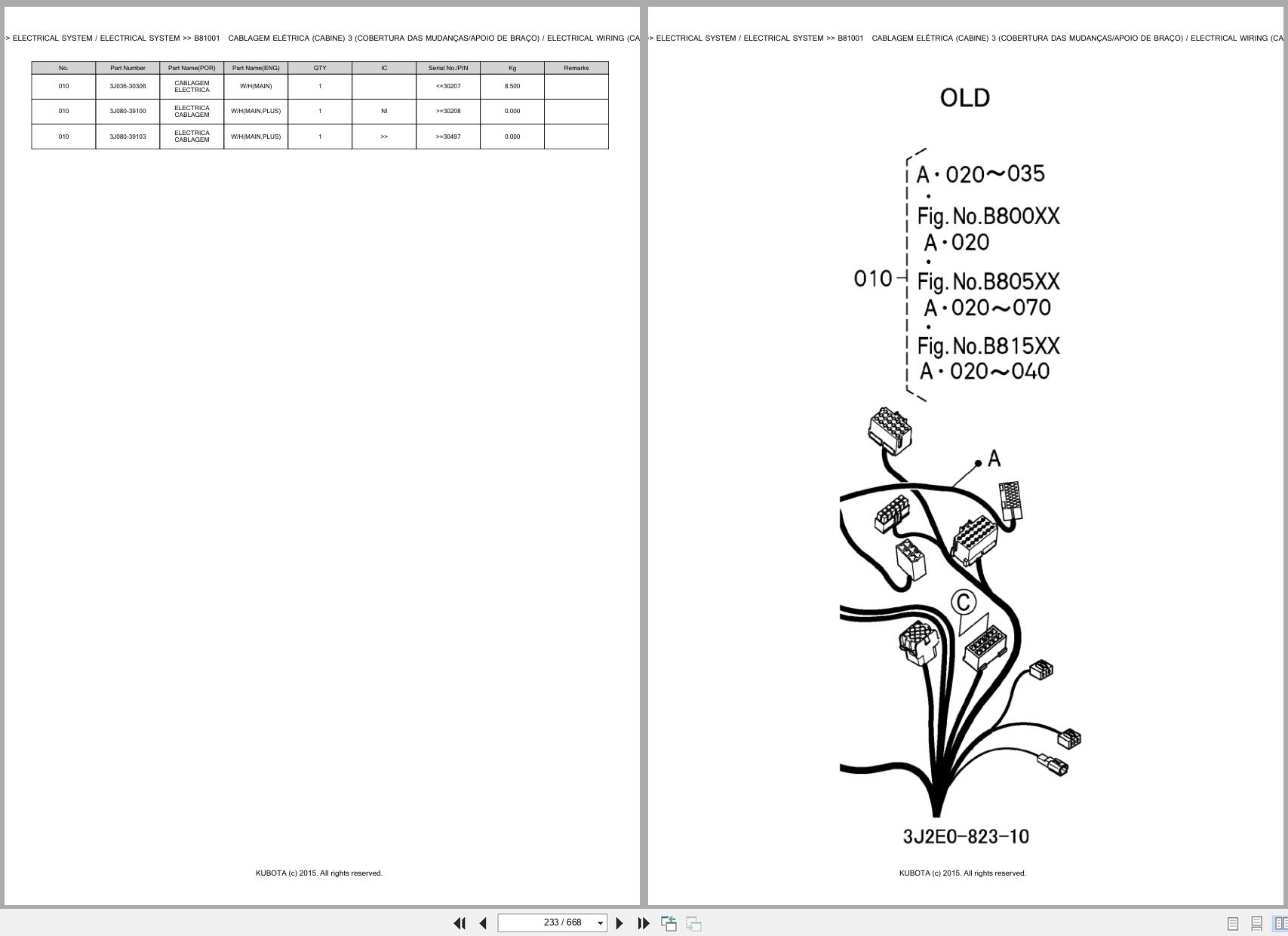Kubota Tractor M7172P Spare Parts Catalog EN PT (2)
