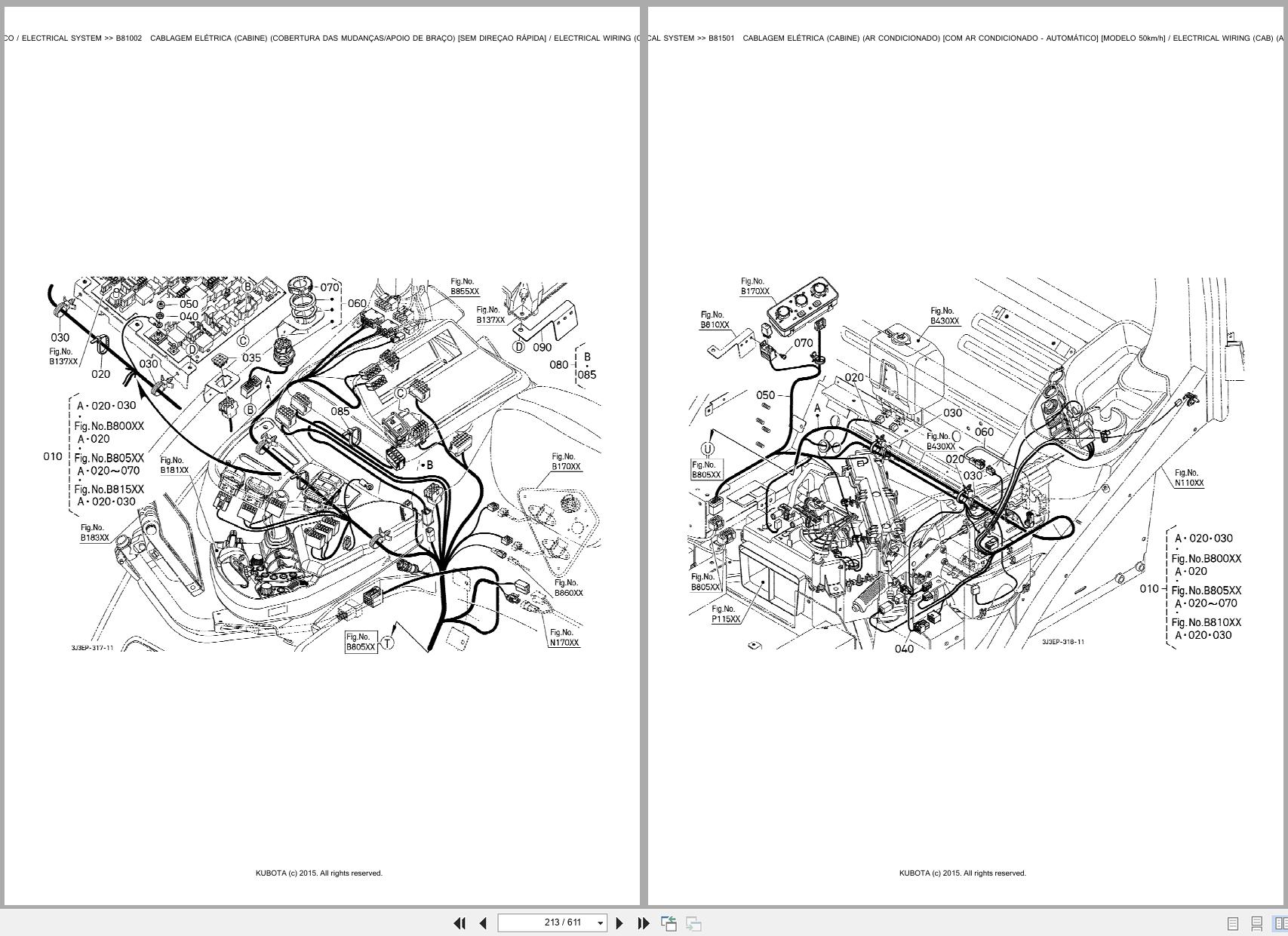 Kubota Tractor M7173P Spare Parts Catalog EN PT (2)