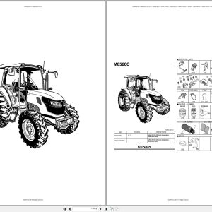 Kubota Tractor M8560DTHC ITA Spare Parts Catalog EN ES (1)