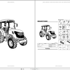 Kubota Tractor M9540DTHNBC(ITA) Spare Parts Catalog EN ES (1)