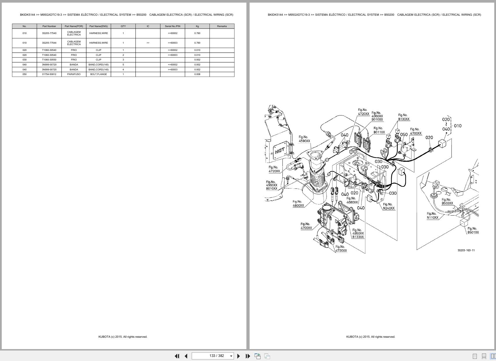 Kubota Tractor M95GXDTC19 3 Spare Parts Catalog EN PT (2)