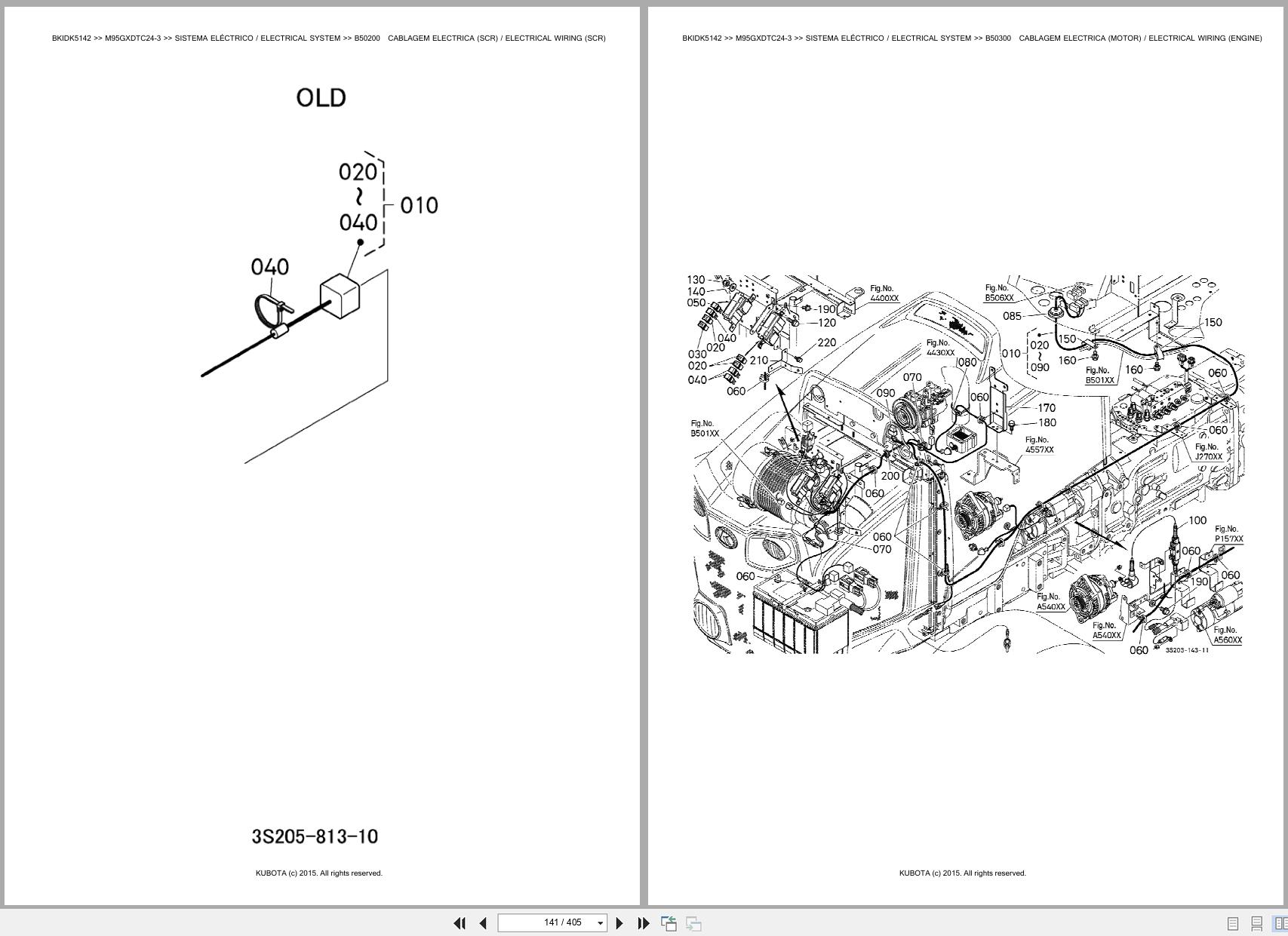 Kubota Tractor M95GXDTC24 3 Spare Parts Catalog EN PT (2)