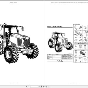 Kubota Tractor M95GXDTSC 4 Spare Parts Catalog EN ES (1)