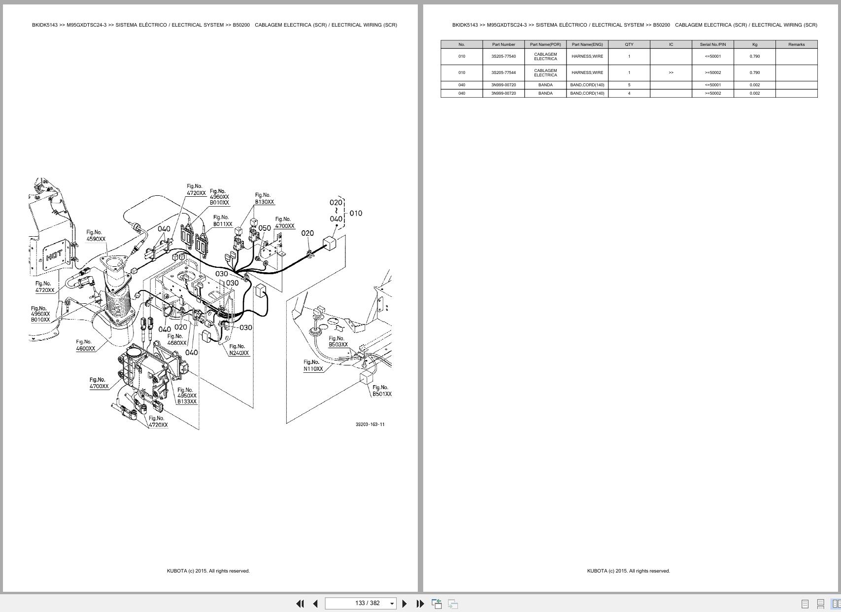 Kubota Tractor M95GXDTSC24 3 Spare Parts Catalog EN PT (2)