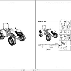 Kubota Tractor M9960DTHL Spare Parts Catalog EN ES (1)