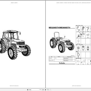Kubota Tractor ME9000DTH Spare Parts Catalog EN ES (1)