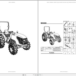 Kubota Tractor MK5000DW DR Spare Parts Catalog EN ES (1)