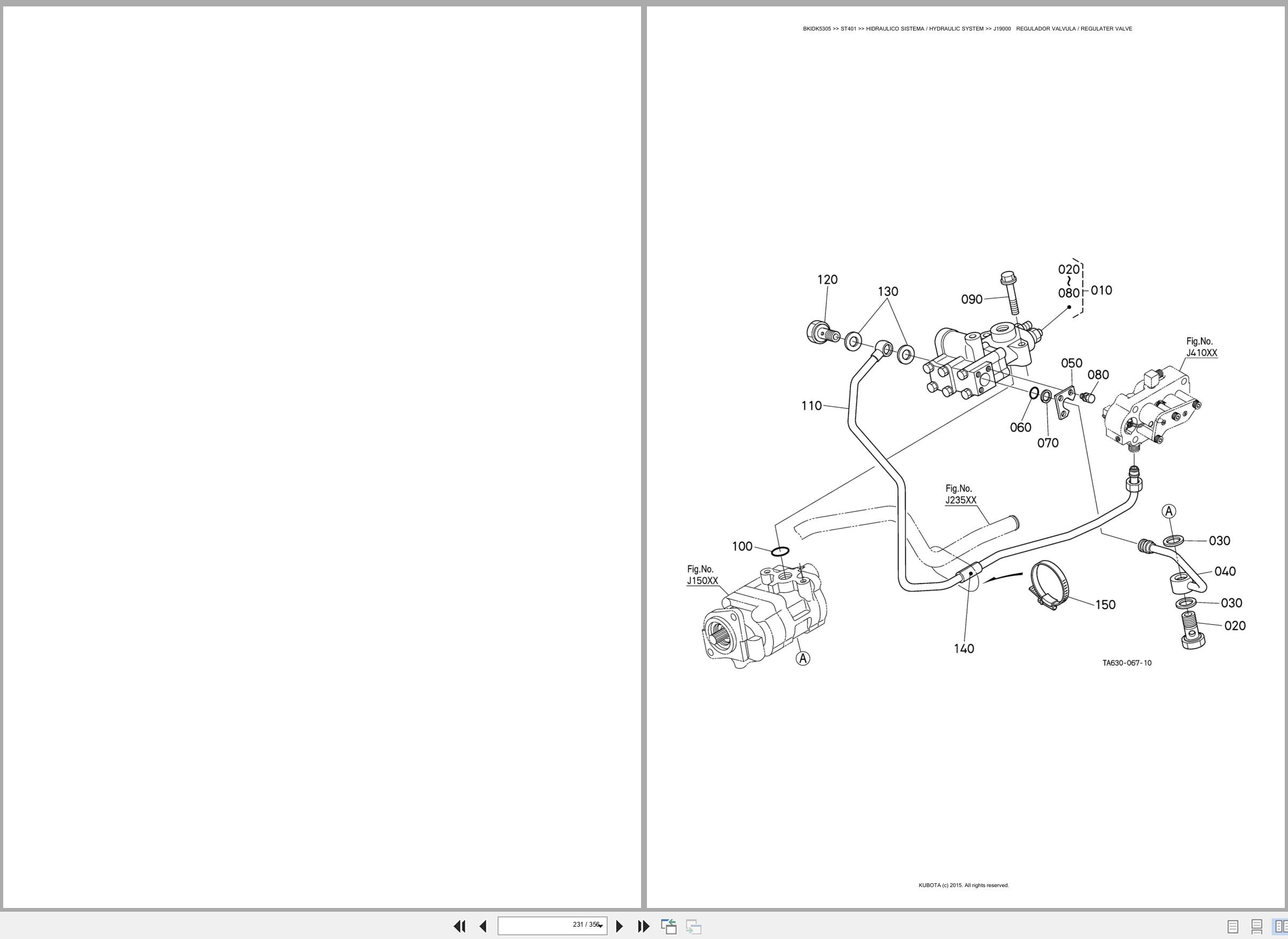 Kubota Tractors ST401 Spare Parts Catalog EN ES (3)