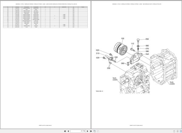 Kubota Tractors STV32 Spare Parts Catalog EN ES (3)