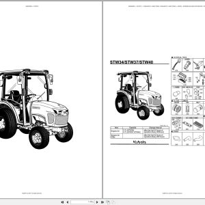 Kubota Tractors STW37C Spare Parts Catalog EN ES (1)