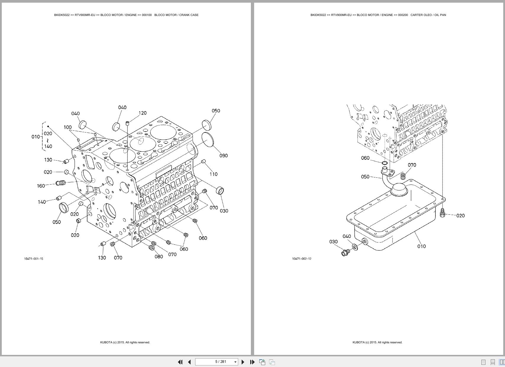 Kubota Utility Vehicle RTV900MR EU Spare Parts Catalog EN PT (3)