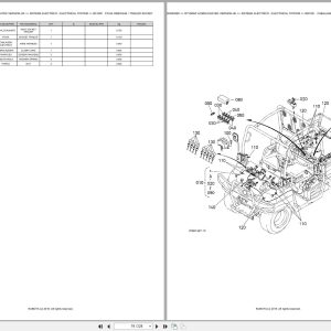 Kubota Utility Vehicle RTV900W Homologated Verion UK Spare Parts Catalog EN PT (2)