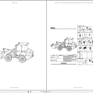 Kubota Wheel Loader R070 Spare Parts Catalog EN ES (1)