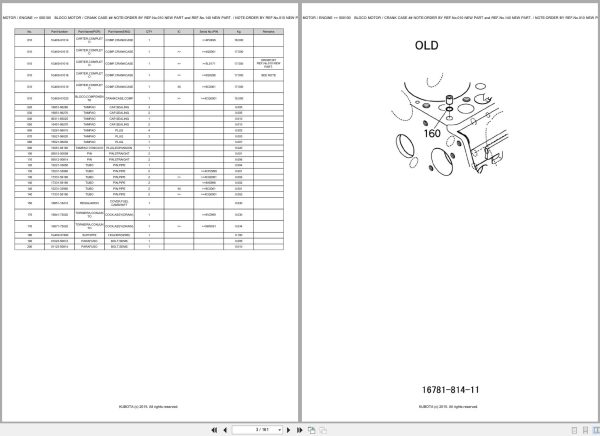 Kubota Zero Turn Mower GZD15 IIHD Spare Parts Catalog EN PT (3)