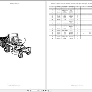 Kubota Zero Turn Mower GZD15 LD Spare Parts Catalog EN PT (1)