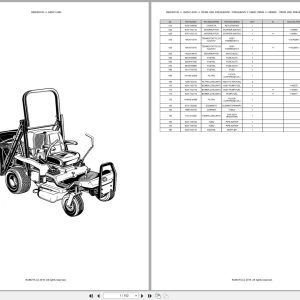 Kubota Zero Turn Mower GZD21 2HD Spare Parts Catalog EN PT (1)