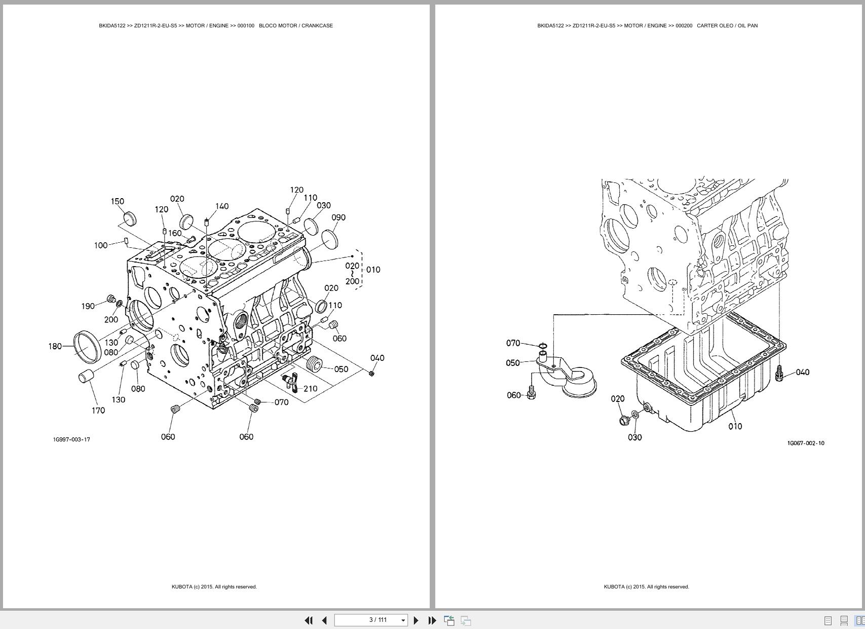 Kubota Zero Turn Mower ZD1211R 2 EU S5 Spare Parts Catalog EN PT (3)