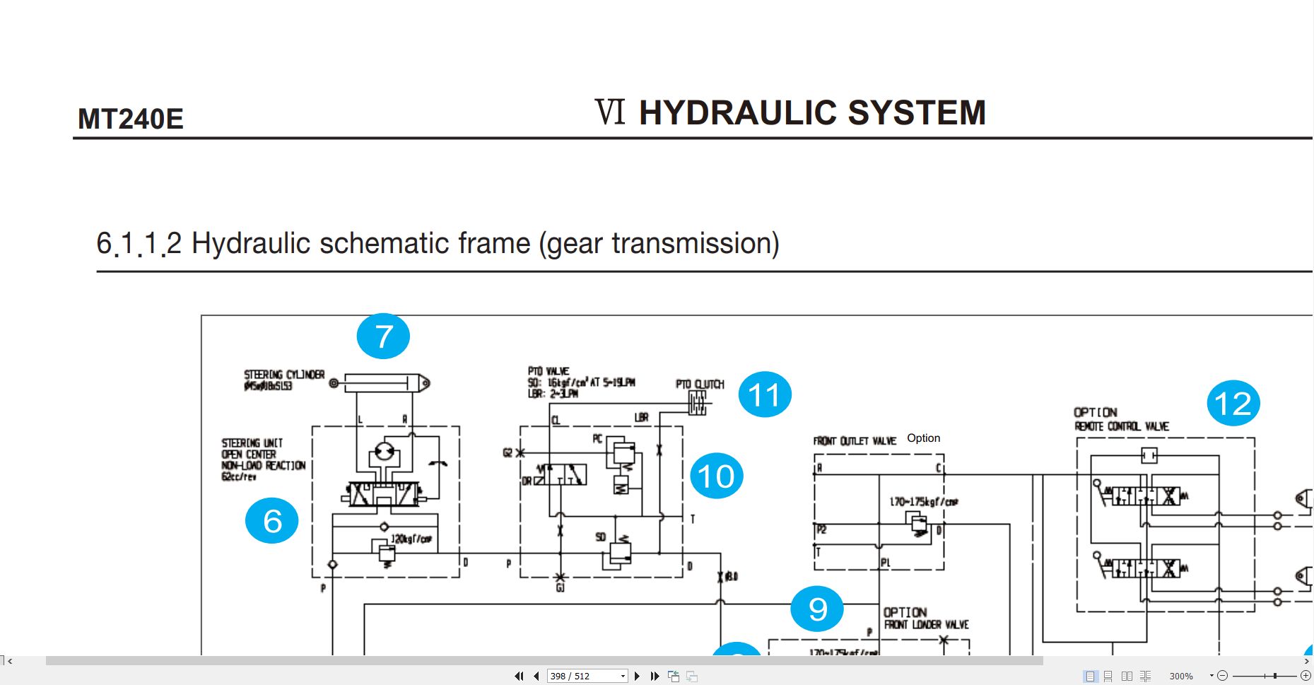 LS Tractor MT240E Turbo Service Manual Diagrams 3