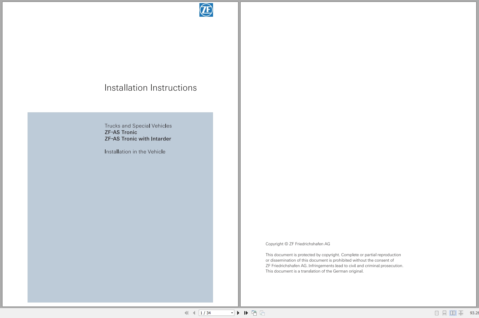 Liebherr ZF Transmission For Crane LTM 1220 5.1 Service Repair Technical Manual 6