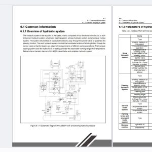 Liugong Wheel Loader CLG856H Service Manual Liugong Wheel Loader Clg856H Service Manual (3)