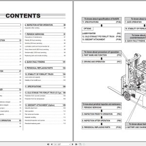 Nichiyu Forklift 80 Series Fbt9P 80 To Fbt20Pbn 80 Operators Manual 1710 100 2017 2