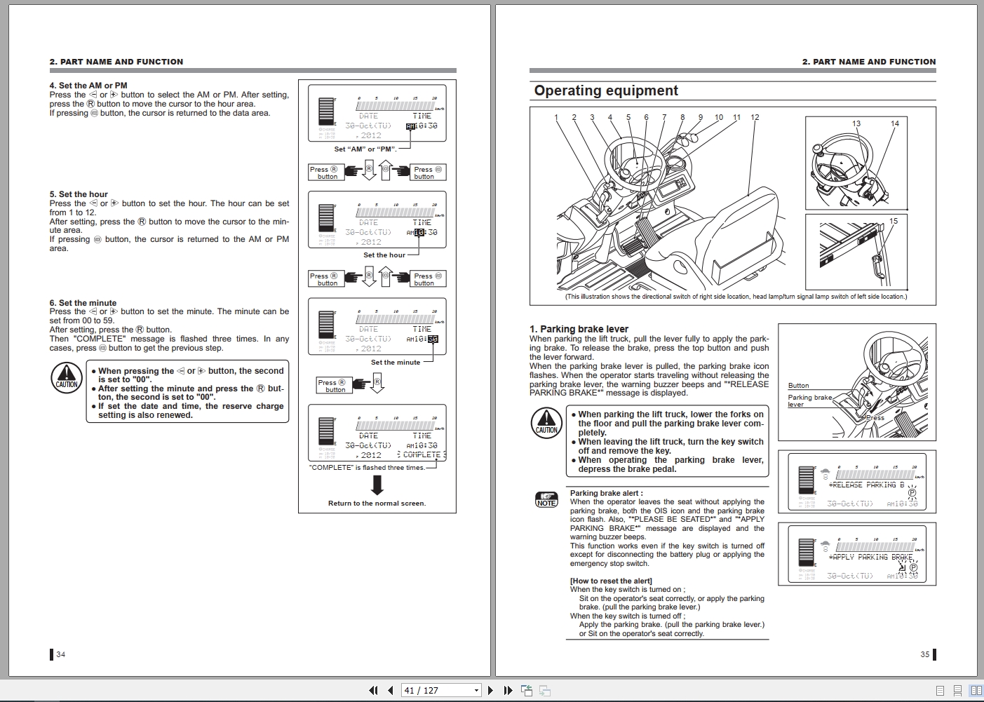 Nichiyu Forklift 80 Series FBT9P 80 To FBT20PBN 80 Operators Manual 1710 100 2017 3