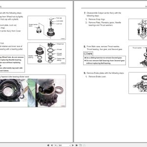 Nichiyu Forklift 80 Series Fbt9P 80 To Fbt20Pbn 80 Workshop Troubleshooting Operators Manual 4