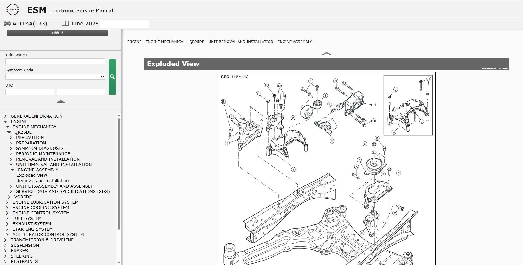 Nissan ALTIMA L33 2015 June 2025 Service Manual Wiring Diagrams (2)