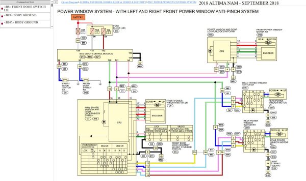 Nissan Altima L33 2018 December 2025 Service Manual Wiring Diagrams (3)