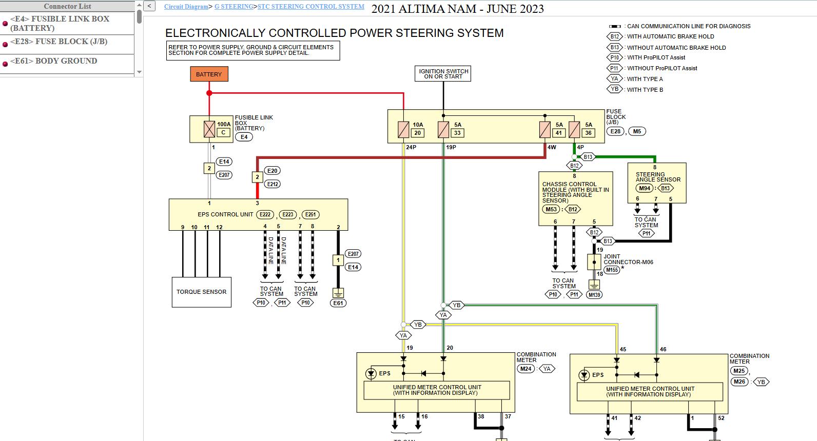 Nissan ALTIMA L34 2021 February 2026 Service Manual Wiring Diagrams (3)