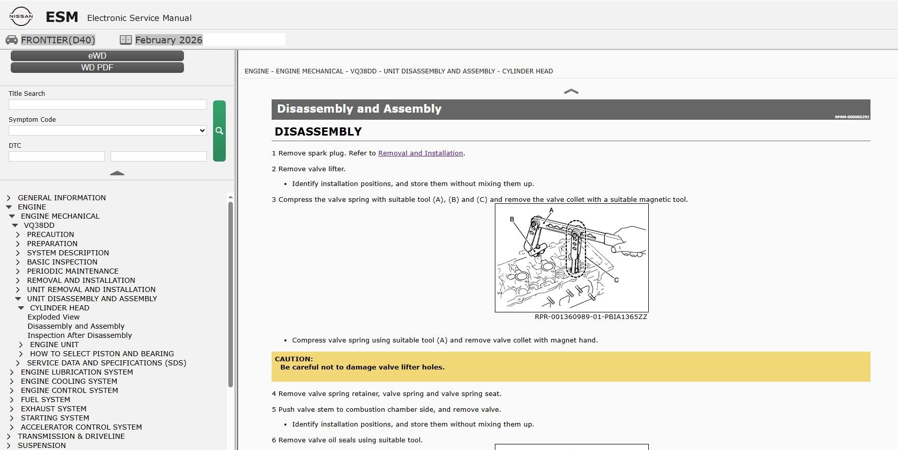 Nissan FRONTIER D40 2021 February 2026 Service Manual Wiring Diagrams (2)