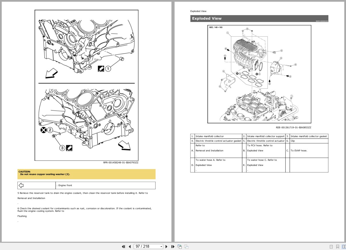 Nissan FRONTIER NAM 2023 Single Use Parts Index (3)