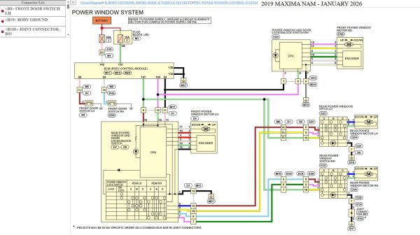 Nissan Maxima A36 January 2026 Service Manual Wiring Diagrams (3)