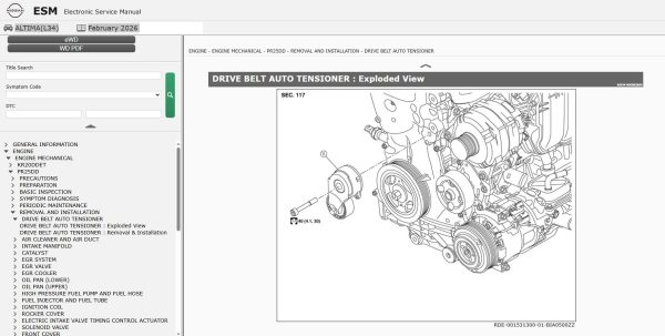 Nissan Maxima L34 2021 February 2026 Service Manual Wiring Diagrams (2)